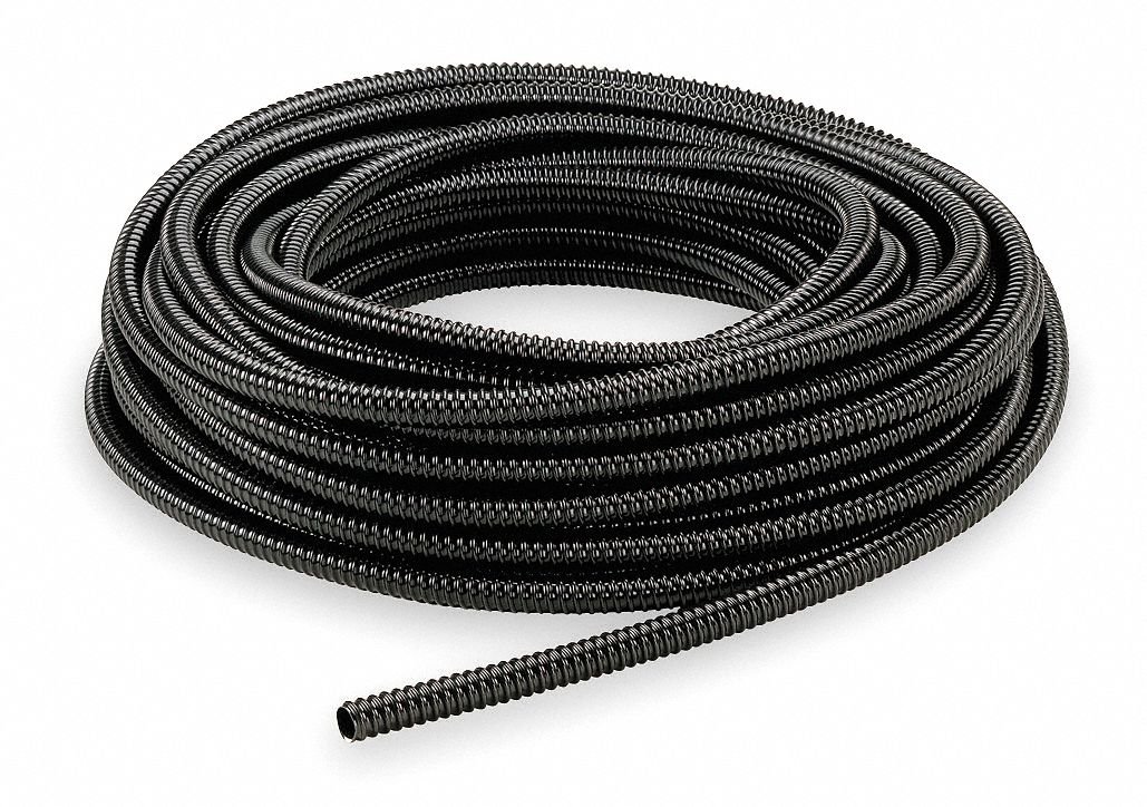 LiquidTight Conduit, 3/4In x 100ft, Black Electrical Conduit Amazon