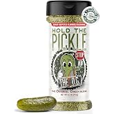 Hold The Pickle O.G. Dill Pickle Seasoning, 4.7 oz Shaker - Popcorn seasoning, Original Green Flavor Dill Pickles Seasoning for Cooking - Vegan, Non-GMO, Gluten Free, Kosher Certified