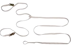 PEAKTOW 17.5ft Heavy Duty Snowmobile and ATV Tow Strap Rope with Two Hooks, 760kg Load Capacity