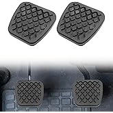 2 Pcs Rubber Brake Clutch Pedal Cover, Compatible with Honda Civic, Replacements 46545-SA5-000, 46545 SA5 000, 46545SA5000, Pedal Pad Cover