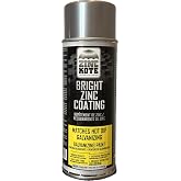 ZincKote Bright Zinc Coating | Shiny Cold Galvanizing Spray | Matches Hot Dip Galvanizing | 12 Ounces | Pack of 1