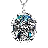 Feijiesi Saint Michael Pendant Sterling Silver