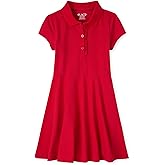 The Children's Place Girls Pique Polo Dress