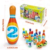 CITSKY Kids Bowling Set 3-6 Years Foam Bowling Bottle Ball Educational Toy view 7