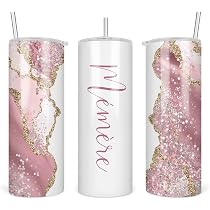 Amazon.com | HTDesigns Mémère Tumbler for Grandma for Mother's Day ...