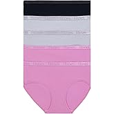 Hanes Women's Originals SuperSoft Hipster Underwear, 5-Pack, Viscose from Bamboo Panties