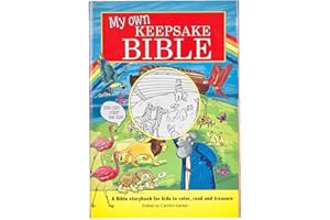 My Own Keepsake Bible: A Kids Bible Storybook to Color
