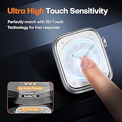 TOCOL 6 Pack Screen Protectors for Apple Watch SE