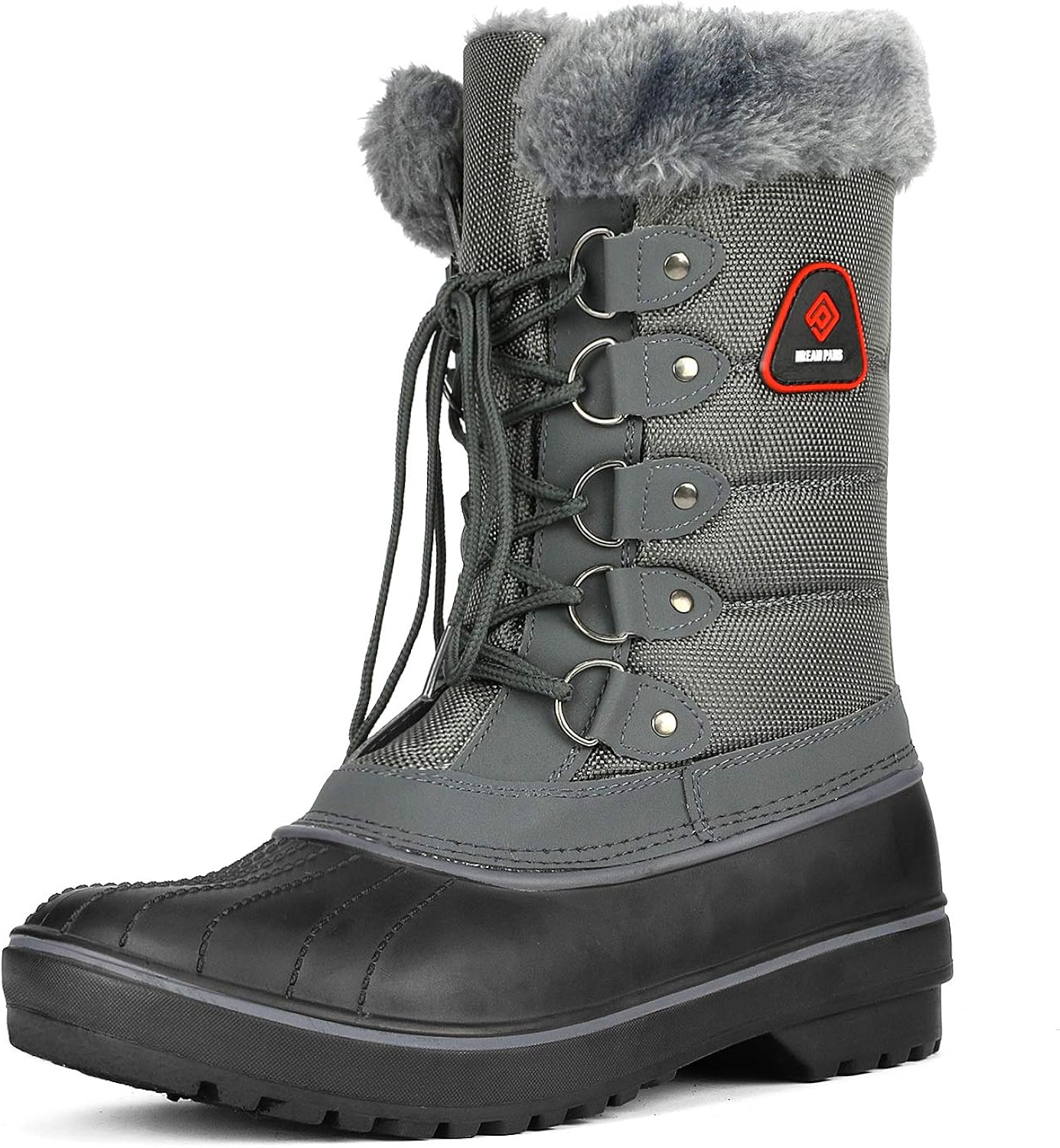  | DREAM PAIRS Women's Warm Faux Fur Lined Mid Calf Winter Snow Boots | Snow Boots