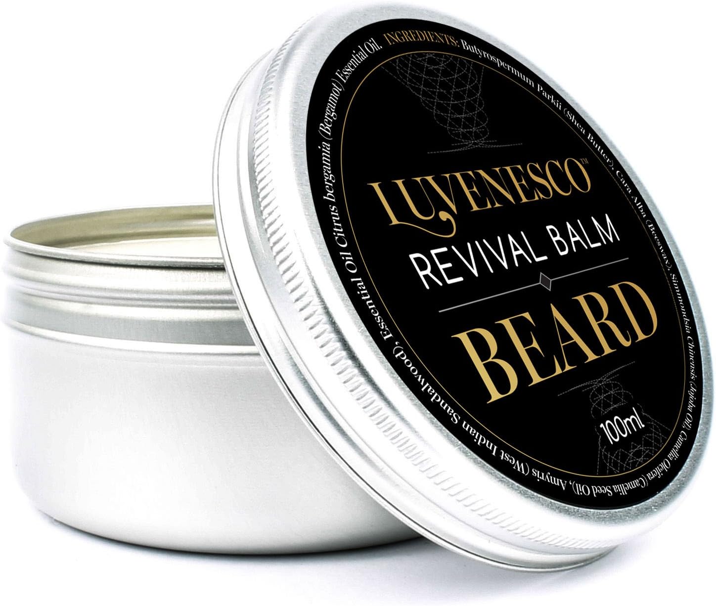 Luvenesco Beard Balm - Natural Beard Care For Men