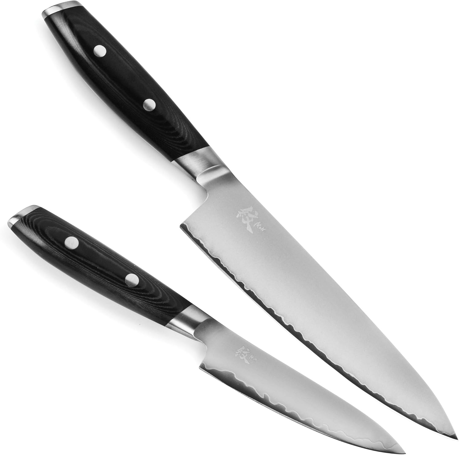 Yaxell Mon Chef's & Utility Knife 2 Piece Set Made in