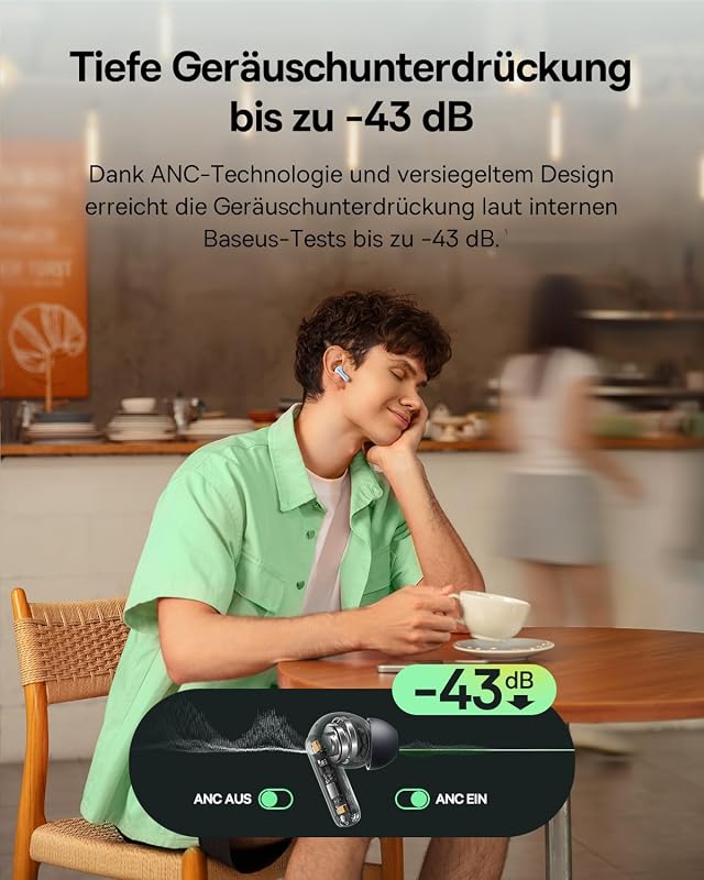 EP10 NC In Ear Kopfhörer Bluetooth Noise Cancelling