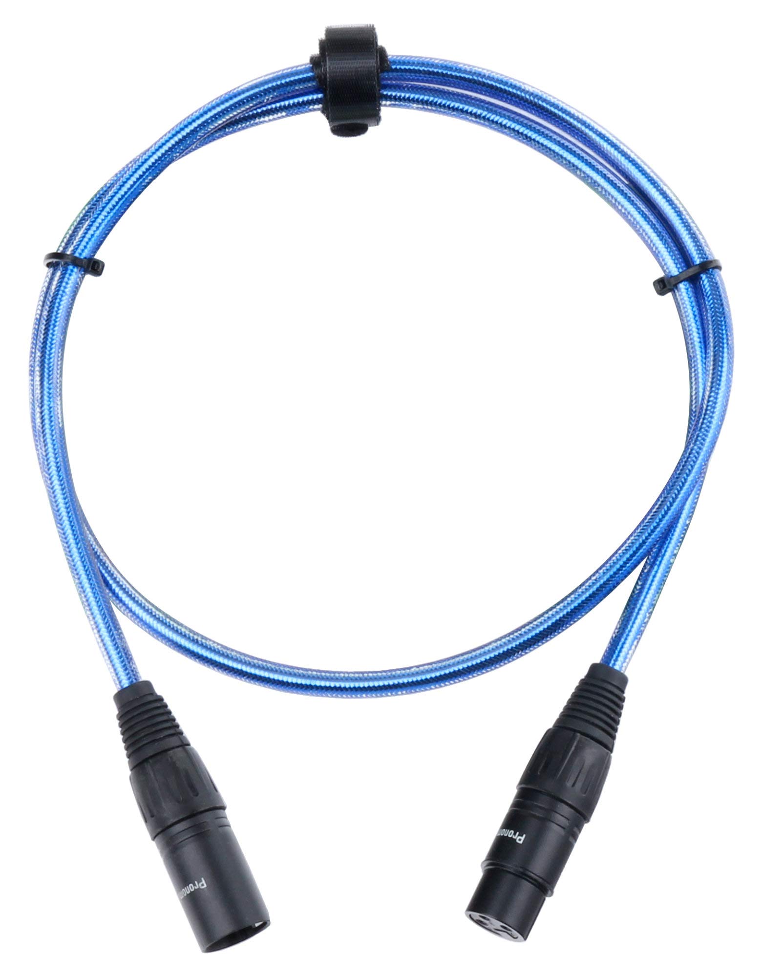 Pronomic Stage XFXM-Blue-1 Microphone Cable XLR Metallic Blue 1 m