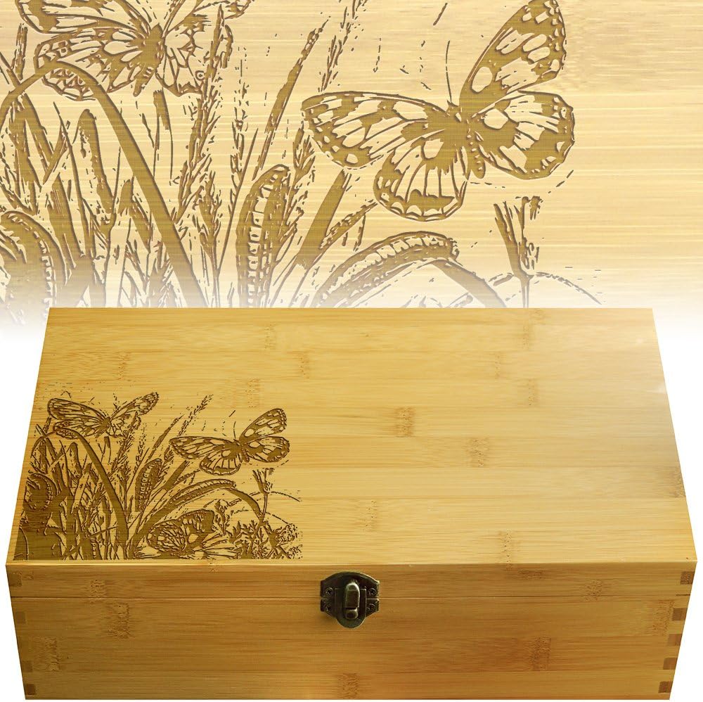 Cookbook People Tea Box - Butterflies