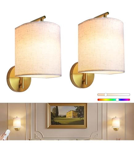 Battery Operated Wall Sconces Set Of 2, Rechargeable Sconces Wall Decor - View #7