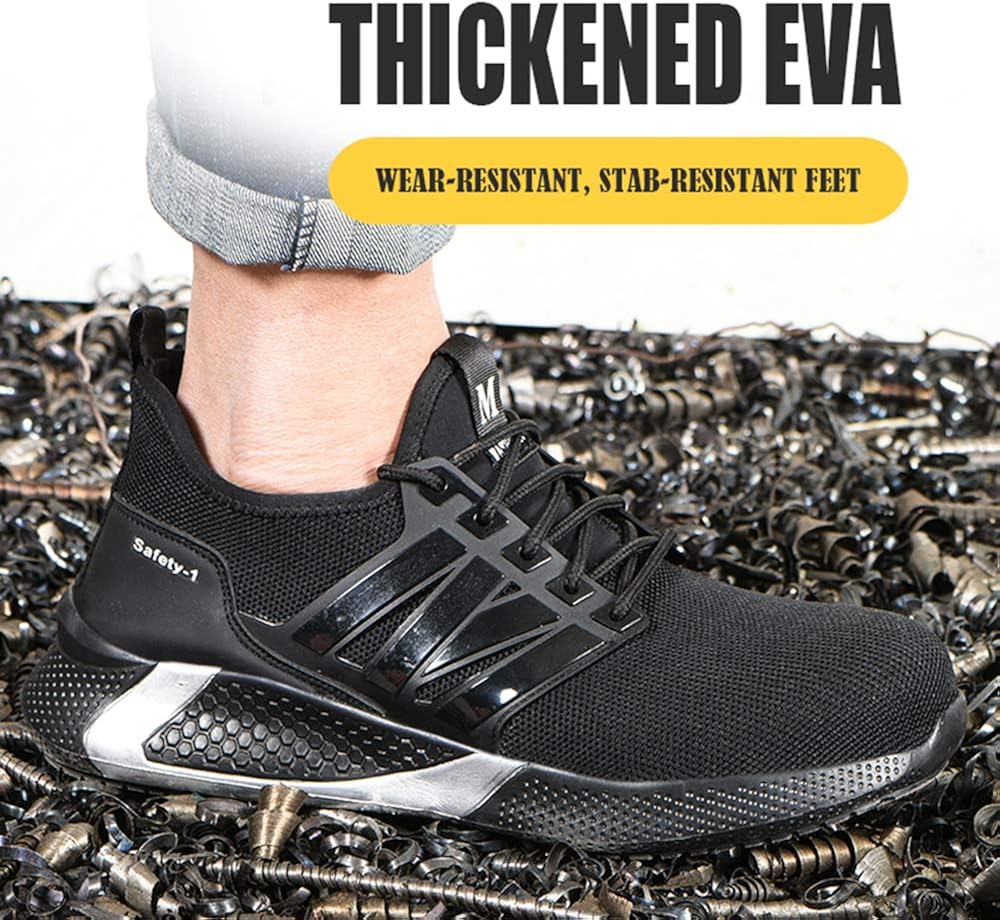 lightweight steel toe safety shoes