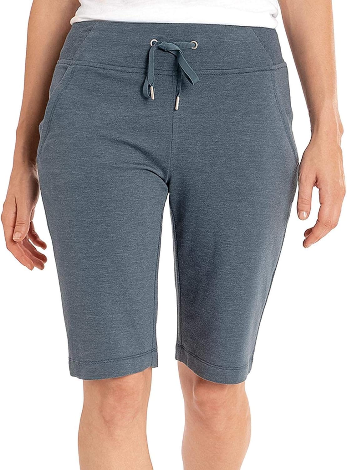 eddie bauer french terry shorts