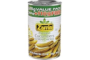 Zarrin - Pickled Cucumbers Cornichons (Pack of 3), 23.7oz/670g each