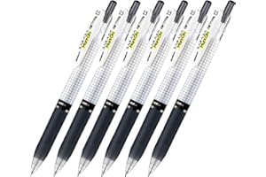 Zebra sarasa Mark on Gel ink 0.5mm ballpoint pens ink color (Black) pack of 6