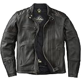 ScorpionEXO 1909 Vintage Leather Motorcycle Jacket Ventilated with Removable Thermal Liner and CE Rated Armor Included