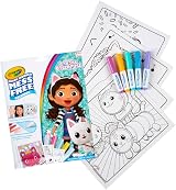 Crayola Color Wonder Gabby’s Dollhouse Mess Free Colouring Book 18 Pages view 7