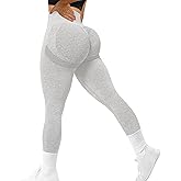 MOHUACHI Women Scrunch Butt Lifting Leggings for Women Seamless High Waisted Workout Yoga Pants Gym Booty Tights