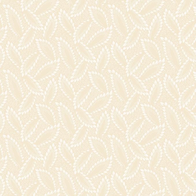 Sophia, arrojó sobre fondo de color beige crema hojas, Maywood estudio