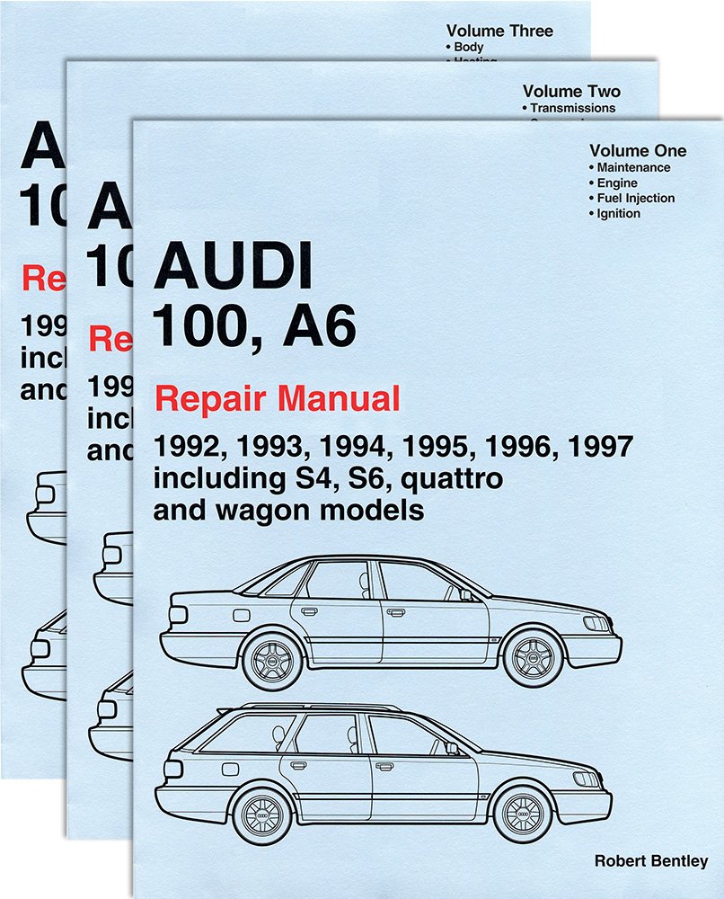 Audi 100, A6 Official Factory Repair Manual 1922-97: Amazon.co.uk: Audi of  America: 9780837603742: Books