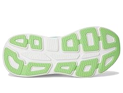Hoka Men's Bondi 9 Sneaker, Luna Moth/Blue Spark, 16