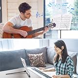 New Bee Music Stand with Carrying Bag, Adjustable Tripod Base, Black view 7