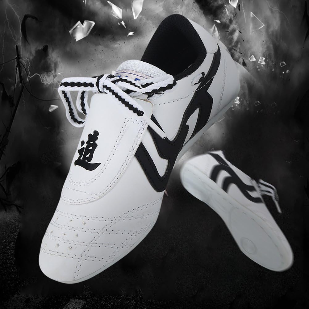 Martial Arts Taekwondo Shoes, Unisex Children Teenager Sport Boxing Karate Shoes for Taekwondo, Boxing, Kung Fu and Taichi : Sports & Outdoors