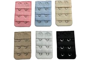 Bra Extenders Women Bra Extension Hooks 2 Hook 3 Row Back Extension Bra Buckle Women Lingerie Bra Accessories Random Color Cr