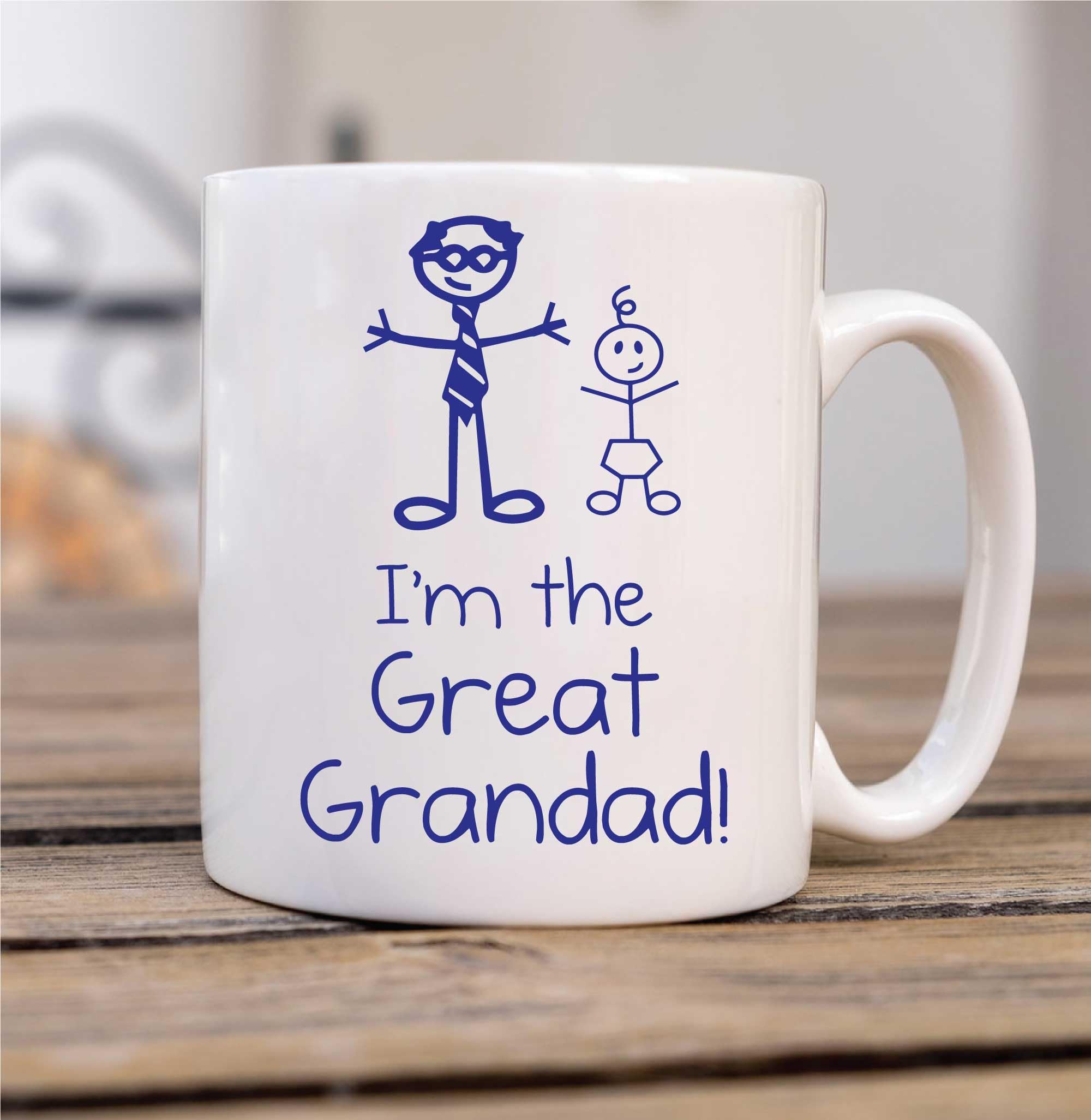 60 Second Makeover Limited I'm The Great Grandad Mug Gift Cup Ceramic Present Family New Baby