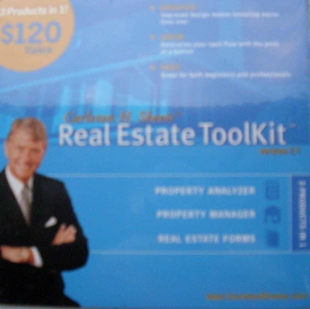 Amazon Com Carleton H Sheets Real Estate Toolkit Version 7 0 Everything Else