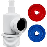Pool Cleaner Universal Wall Fitting 9-100-9001 UWF Connector Assembly | for Zodiac Polaris 280 380 3900 Sport and Pentair Legend Letro Platinum Pool Cleaners 1Pcs