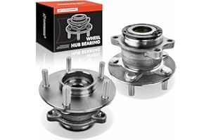 A-Premium 2 x Rear Wheel Bearing and Hub Assembly Compatible with Mitsubishi Outlander 14-20, Outlander Sport 13-15, Outlande