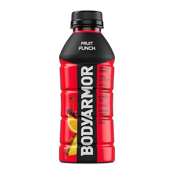 BODYARMOR SPORTS DRINK SPORTS BEVERAGE, FRUIT PUNCH, 16...