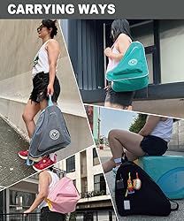 HEXIFUL Skate Bag to Carry Ice Skates, Inline