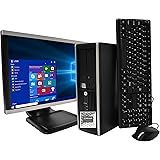 Microsoft Authorized Refurbished- HP Elite Desktop PC Computer Intel Core i5 3.1-GHz, 8 gb Ram, 1 TB Hard Drive, DVDRW, 19 In