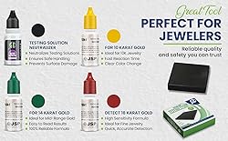 Gemtone Gold Testing Kit, 10K 14K 18K Testing