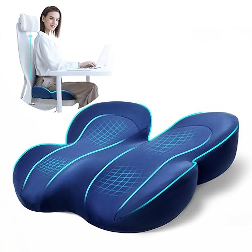 Seat Cushion for Office Chair, Non-Slip Chair Seat Cushions for