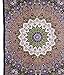 Handicrunch Star Elephant Tapestry - Green & Purple - Beach Sheet - Hanging Wall Art