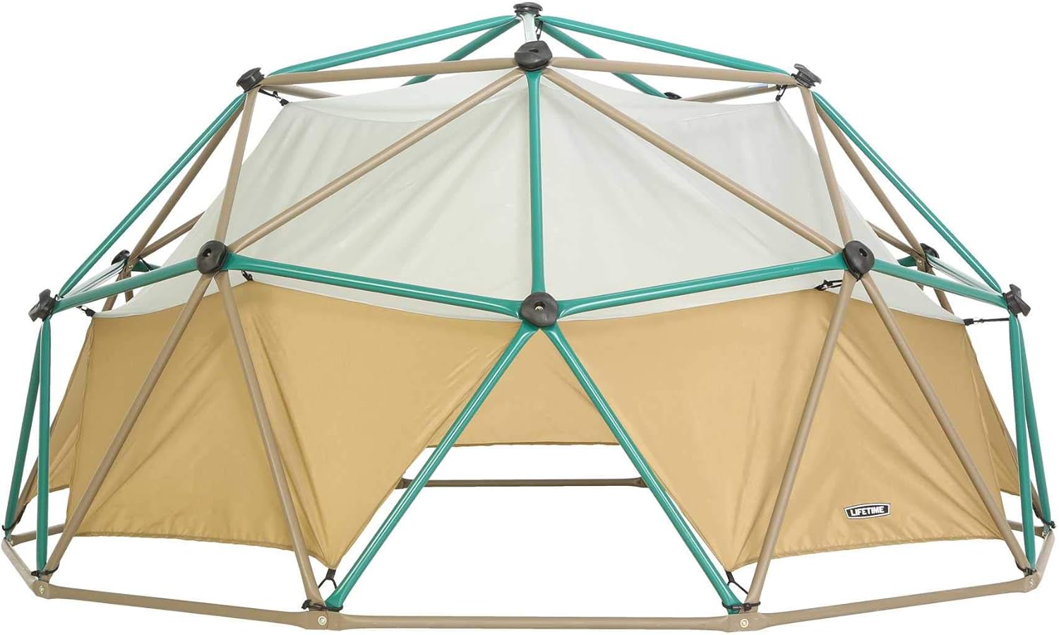 Lifetime Geometric Dome Climber with Attachable Canopy, Earth Tone, 10' Wide x 5' High, 60-Inch (90612): Sports & Outdoors