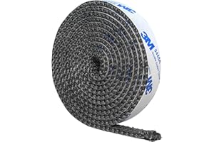 WINTACK Wood Stove Gaskets, Flat Door Gasket Replacement for Woodstoves and Fireplaces, Self-Adhesive High Temperature Resistant Fiberglass Tape, Wide 5/8"(16mm), Thick 1/8"(3mm), Grey Color