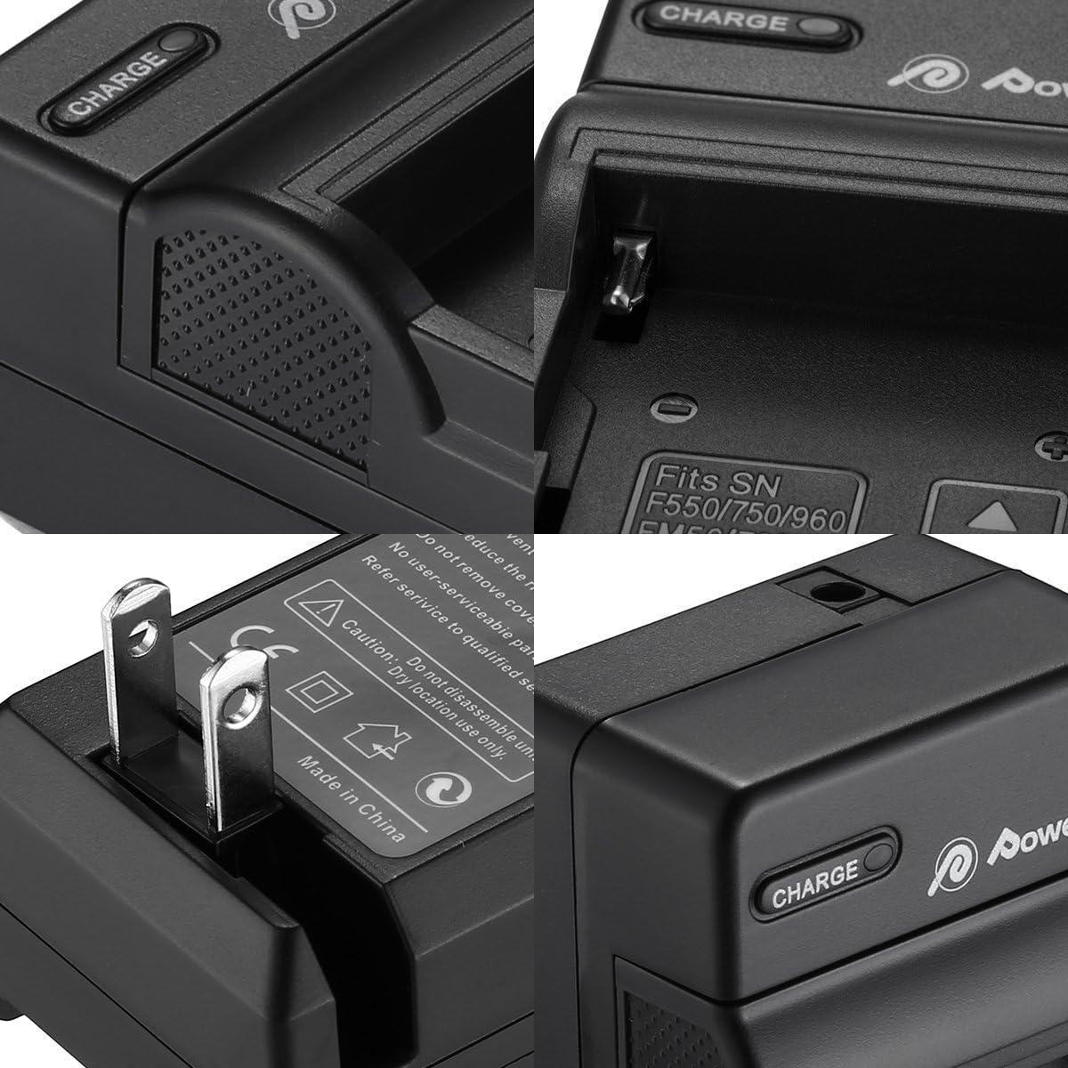 Powerextra 2 Pack Replacement Sony NP-FM50 Battery and Travel Charger Compatible with Sony NP-FM30 NP-FM51 NP-QM50 NP-QM51 NP-FM55H Battery and Sony M Type NP-FM50 Equivalent Camcorder/Camera : Camera & Photo