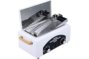 AOBOO High Temperature Sterilizer Machine for Nail Tool Spa Pedicure tools Dry Heat Sterilizer Cabinet Salon Hairdressing Tool Equipment Sterilizer Tweezers