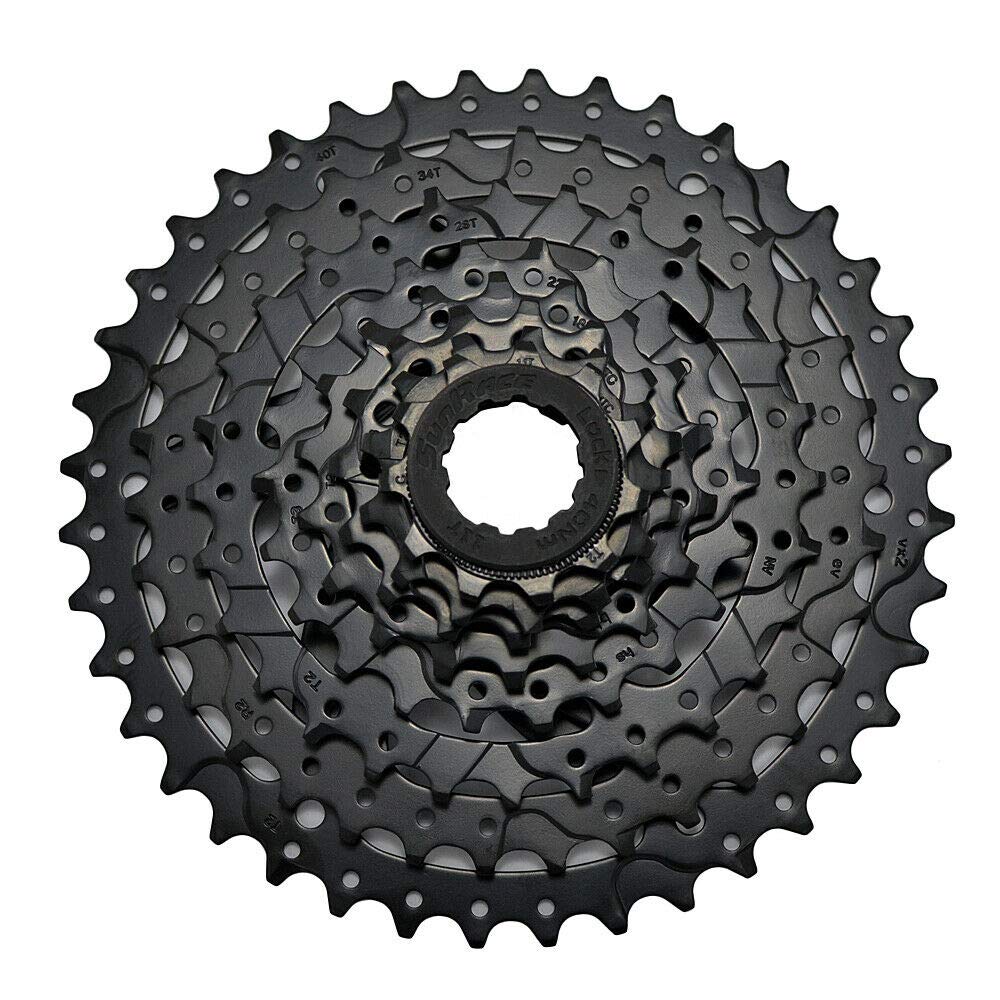 SunRace CSM680 Wide Ratio Cassette 11-40T, 8 Speed, Black, XTE2138