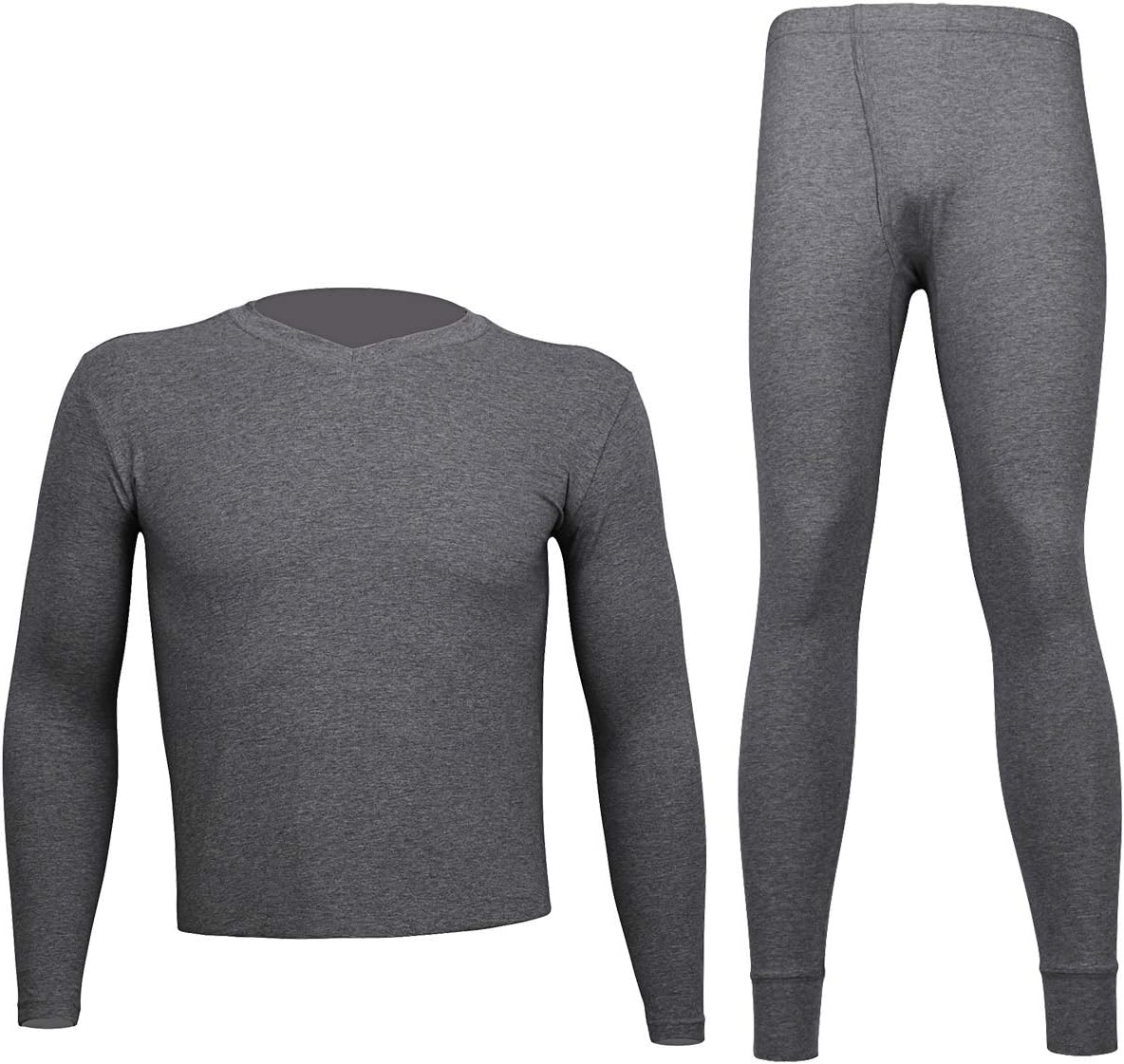 CK STORM Men Thermal Long Johns Bottoms & Long Sleeve Underwear Set