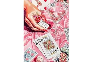 Fairyland JinWenn Diamond Painting Kits for Adults - Poker DIY 5D Diamond Art Kits Full Drill Diamond Dots Paintings with Diamonds Gem Art and Crafts Home Decor 12x16inch