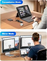 Lemorele USB C Docking Station 13 in 1 10 Gbps 2x4K HDMI PD 100W view 7